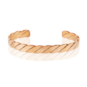 Flat Twist -  Pure Copper Cuff